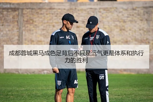 成都蓉城黑马成色足背后不只是运气更是体系和执行力的胜利